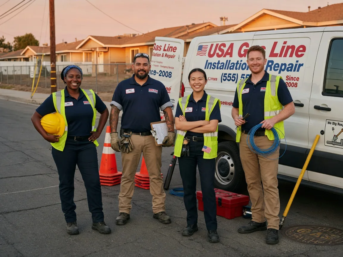 Gas Line Installation company in Huron, IN